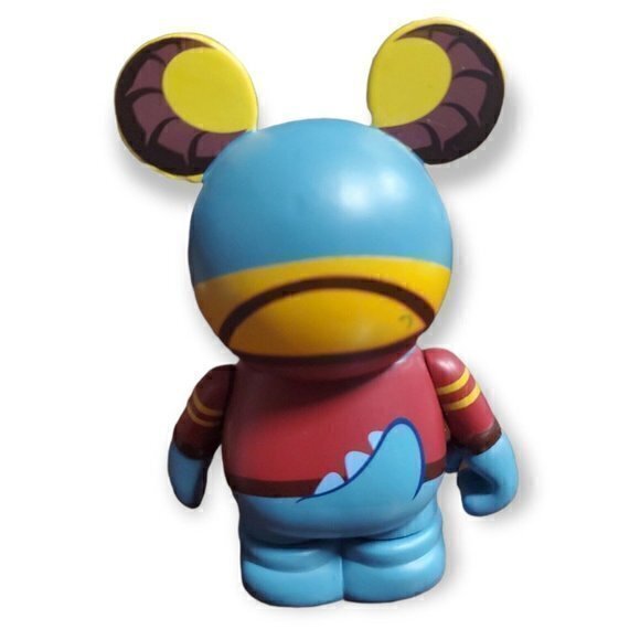 DISNEY VINYLMATION 3" PIXAR MONSTERS UNIVERSITY MU JOHNNY WORTHINGTON III FIGURE - Picture 2 of 3